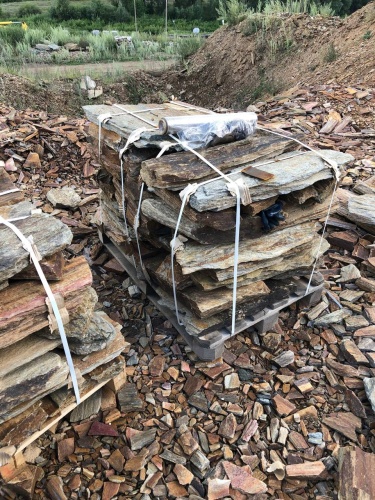 Плитняк кора дерева 50-100мм для пошаговых дорожек купить в Кыштыме