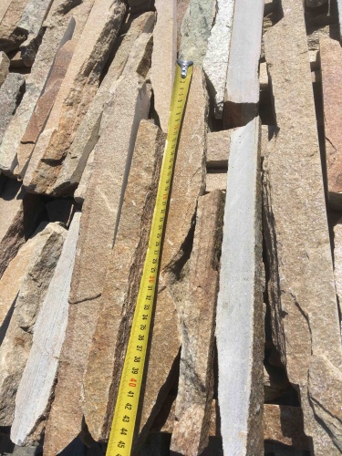 Горбушка златолит золотистый для облицовки купить в Кыштыме