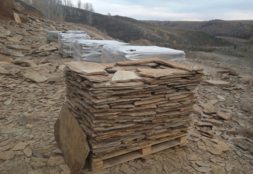 Плитняк кора дерева для цоколя, отмостки купить в Кыштыме