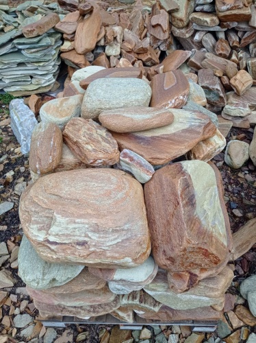 Златолит жёлтый, жёлто-зелёный глыбки и валуны для ланшафтного дизайна купить в Кыштыме