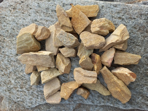 Златолит жёлтый декоративная каменная крошка купить в Кыштыме