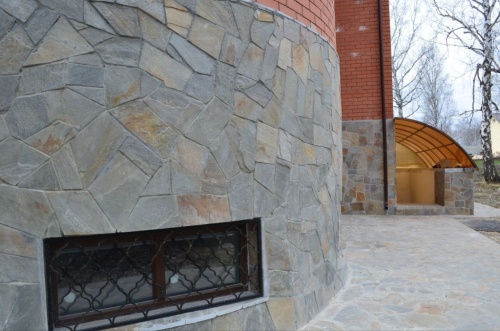 Плитняк златолит Уральский  для фасада купить в Кыштыме